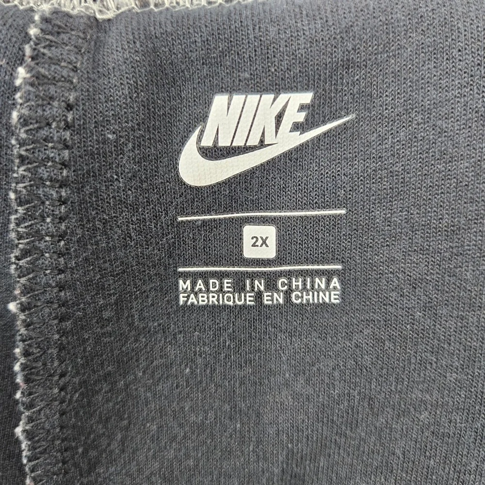 Nike Tech Jogger Mens 2X Fleece Pants‎ Gray Gym Workout Performance Sweatpants